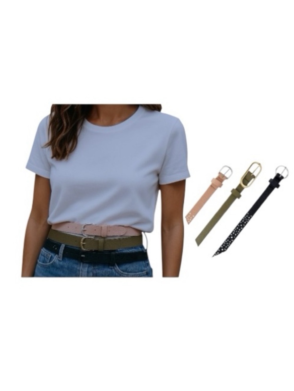 No Boundaries 3 Piece Belt Set Accessories